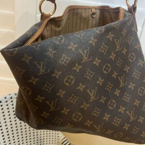 Louis Vuitton Striped Interior Tote